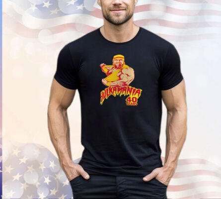 Hulk Hogan 40 Years Ripping Shirt