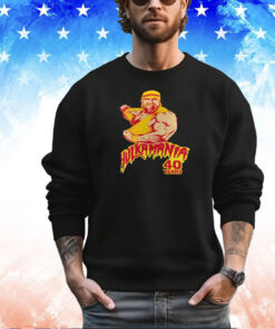 Hulk Hogan 40 Years Ripping Shirt