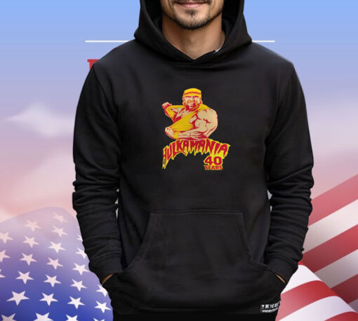 Hulk Hogan 40 Years Ripping Shirt