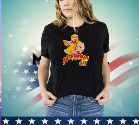 Hulk Hogan 40 Years Ripping Shirt