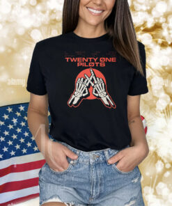 I Created This World To Feel Some Control Twenty One Skeleton Hands Shirts