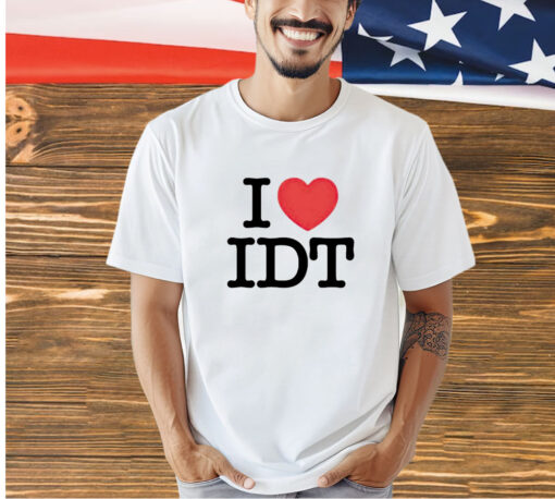 I Love Idt T-shirt