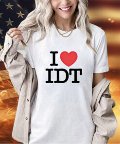 I Love Idt T-shirt