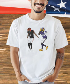 Ja’Marr Chase And Justin Jefferson Griddy Football T-shirt