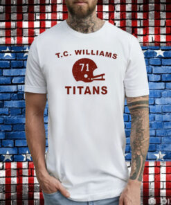 Jj Watt Wearing TC Williams Titans T-Shirt
