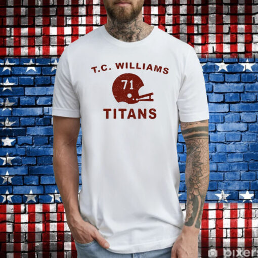 Jj Watt Wearing TC Williams Titans T-Shirt