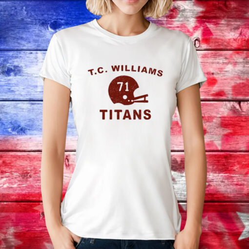 Jj Watt Wearing TC Williams Titans Tee Shirt