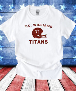 Jj Watt Wearing TC Williams Titans T-Shirts