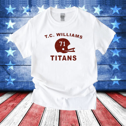 Jj Watt Wearing TC Williams Titans T-Shirts
