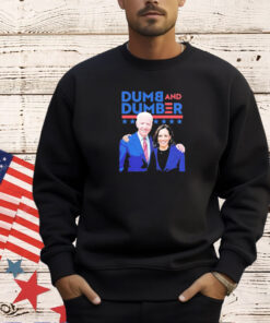 Joe Biden and Kamala Harris Dumb and Dumber T-shirt