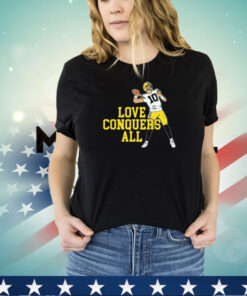 Jordan Love conquers all Green Bay Packers shirt