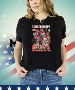 Jurgen Klopp 8 Seasons 2015 – 2024 Thank You For Your Legacy Boss Shirt