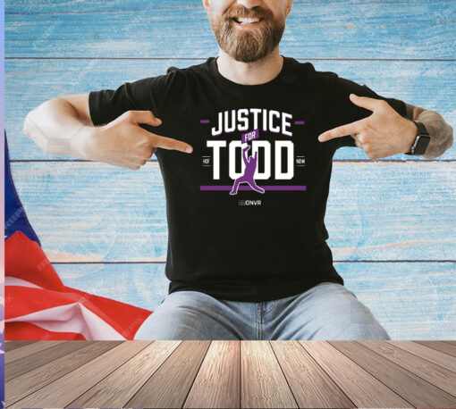 Justice For Todd Helton Hof Now t-Shirt