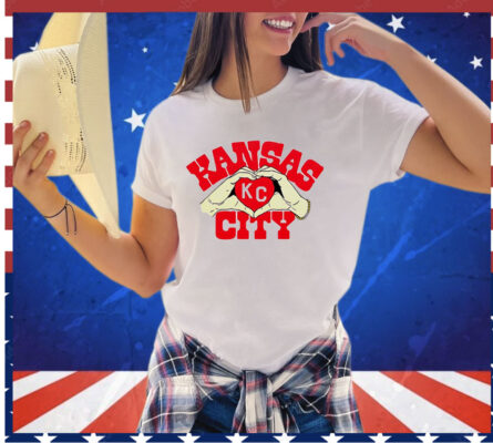 Kansas City heart hands shirt