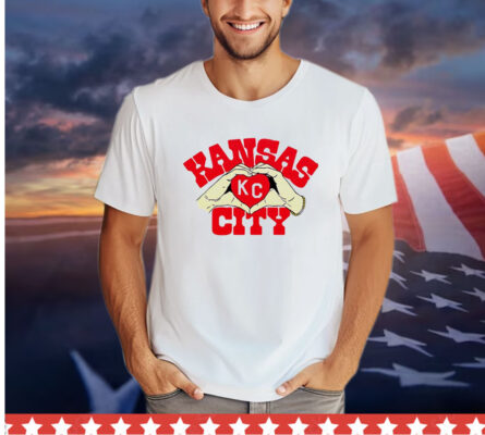 Kansas City heart hands shirt