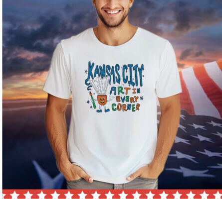 Kansas city art in every corner shirt