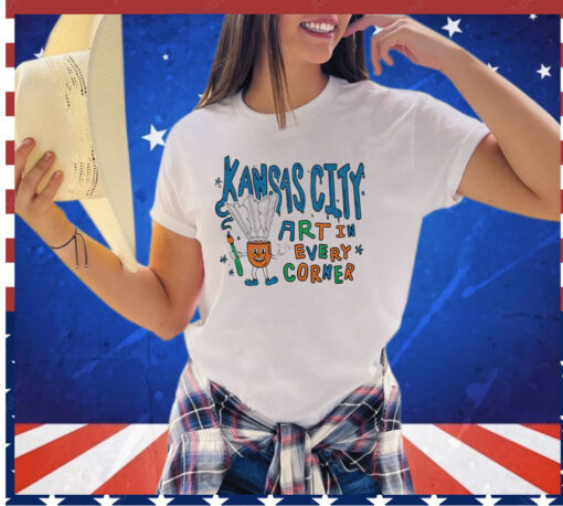 Kansas city art in every corner shirt
