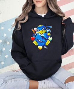 Leonardo Teenage Mutant Ninja Turtles love strong T-shirt