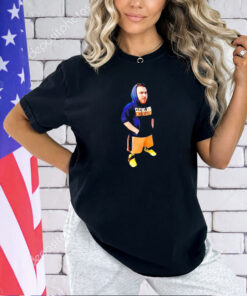 Los Lospollostv Baller wearing Cleveland Cavaliers T-shirt