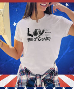 Love of country USA flag shirt
