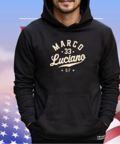 Marco Luciano 33 San Francisco Baseball shirt