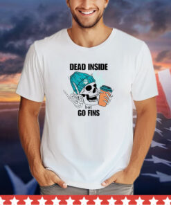 Miami Dolphins skeleton dead inside but go finds shirt
