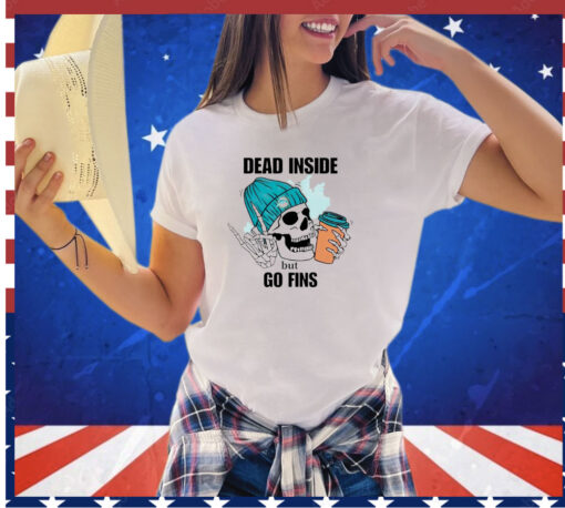 Miami Dolphins skeleton dead inside but go finds shirt