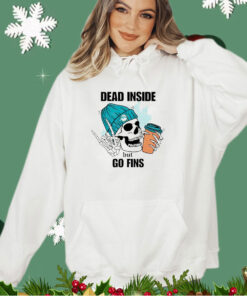 Miami Dolphins skeleton dead inside but go finds shirt