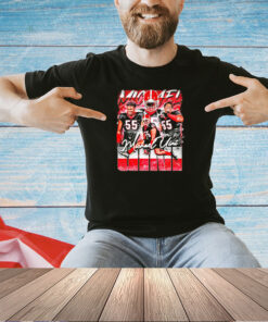 Michael Uini Georgia Bulldogs football graphic poster T-shirt