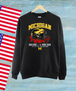 Michigan 2024 Rose Bowl Game Mon Jan 1 2024 Rose Bowl Stadium Shirts