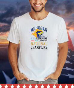 Michigan Big Ten Rose Bowl National Champions Barstool Shirt