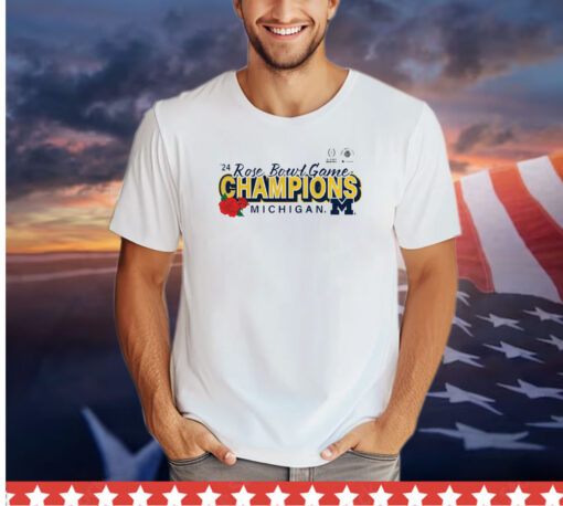 Michigan Rose Bowl Champions 2024 SHIRT