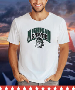 Michigan State Spartans retro logo shirt