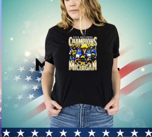 Michigan Wolverines 2024 National Champion Michigan shirt