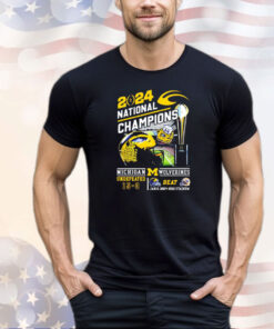 Michigan Wolverines 2024 National Champions undefeated 15-0 shirt