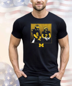 Michigan Wolverines J.j. Mccarthy & Blake Corum Rings shirt