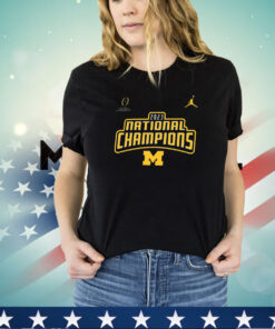 Michigan Wolverines Jordan Playoff 2023 National Champions Legend shirt