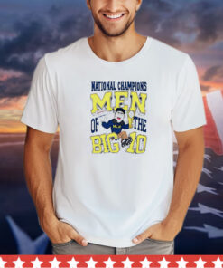 Michigan Wolverines National Champions Men Of The Big 10 cartoon shirt