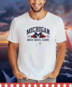 Michigan Wolverines Playoff Semifinal 2024 Rose Bowl Game shirt