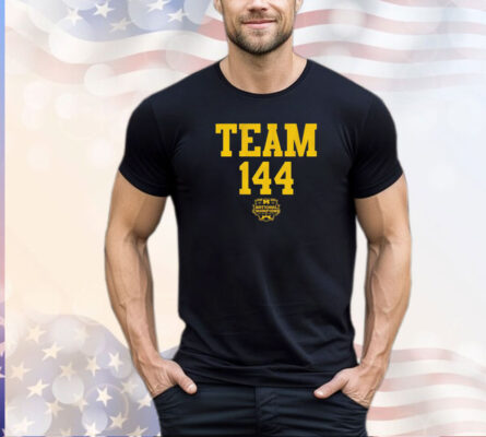 Michigan Wolverines Team 144 National Champions shirt