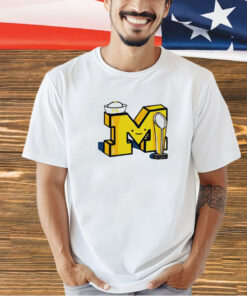 Michigan Wolverines go blue congratulations T-shirt