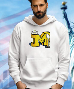 Michigan Wolverines go blue congratulations T-shirt