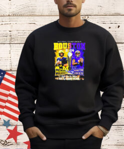 Michigan Wolverines vs Washington Huskies National Championship 2024 NRG stadium Texas T-shirt