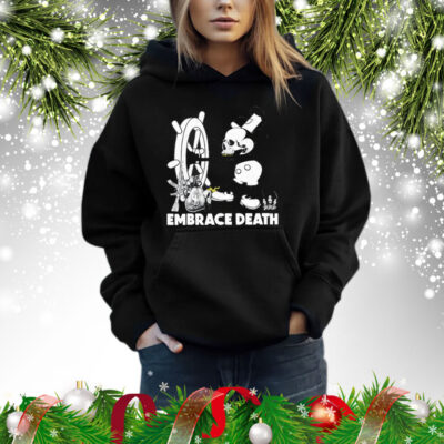 Mickey Mouse Embrace Death Hoodie