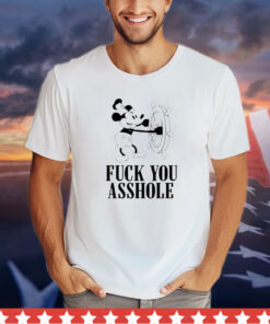 Mickey Mouse fuck you asshole shirt