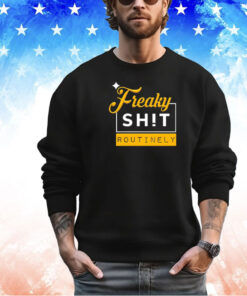 Mike Tomlin George Pickens Pittsburgh Steelers freaky shit routinely shirt