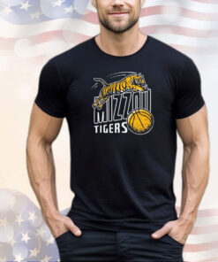 Mizzou Tigers basketball logo vintage shirt