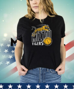 Mizzou Tigers basketball logo vintage shirt