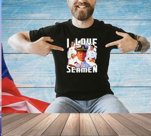 Nicolas Cage I love Seamen T-shirt