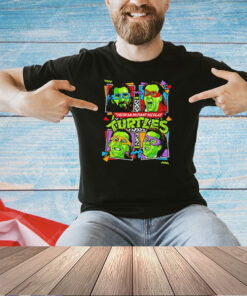 Nicolas Cage Thespian Mutant Nicolas Turtles T-shirt